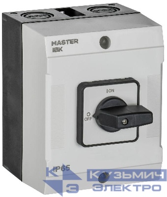Переключатель кулачковый 10А (сх. 92) в боксе стандартная рукоятка IEK MI-CS20-010-092
