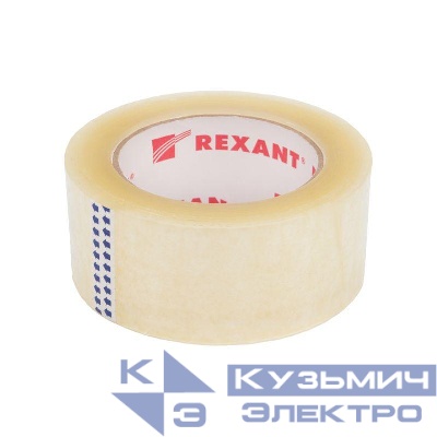 Скотч упаковочный 48ммx150м 50мкм прозр. Rexant 09-4204