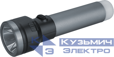 Фонарь светодиодный ручной 95 708 NPT-CP29-ACCU пласт. 1LED 3Вт+4LED 1Вт Li-Ion 3.7В 2реж IPX4 NAVIGATOR 95708