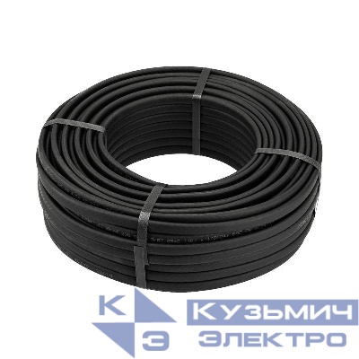 Кабель греющий саморег. SRL30-2CR UV с УФ-защитой экранир. 30Вт/м 1.0кв.мм/60м (уп.50м) Rexant 51-0234