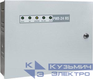 Источник вторичного электропитания резервированный РИП-24 (исп.50) РИП-24-2/7 М4-Р-RS без АКБ под 2АКБ 7А.ч Болид 232330