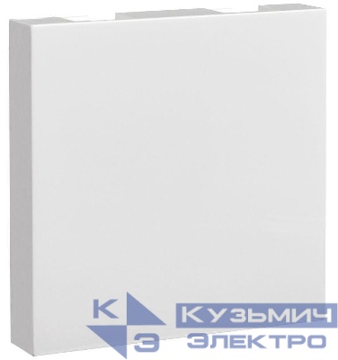 Заглушка 2мод. бел. ИЭК Leg 4521342