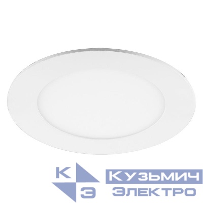 Светильник светодиодный AL500 9Вт 6400К 740лм встраив. с драйвером в комплекте бел. FERON 27999