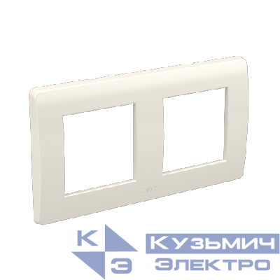 Рамка 2-м 2х2мод. Brava бел. RAL9010 DKC 75012W