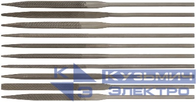 Надфиль 3х140/60мм (уп.10шт) КУРС 42155