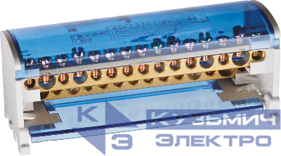 Шина нулевая в корпусе 2х15 Navigator 71237