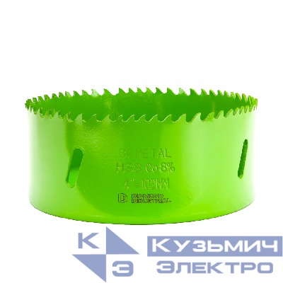 Diamond Industrial Коронка биметаллическая проф. 102 мм BIM HSS-Co 8% Diamond Industrial 0