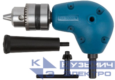 Переходник для дрели угловой с патроном 90 градусов FIT 37850