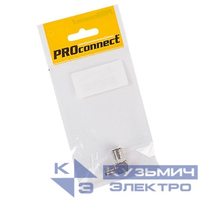 Переход гнездо F - гнездо TV угловой (инд. упак.) PROCONNECT 05-4312-4-7