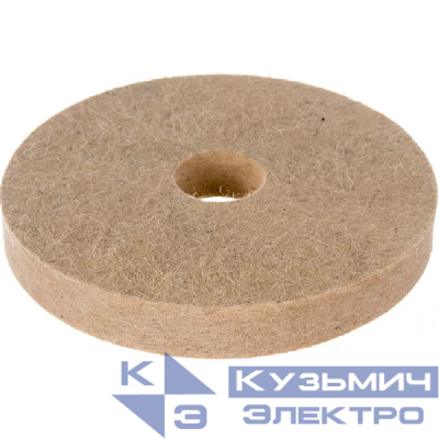 Diamond Industrial Круг полировальный 125x10x22.2 мм, войлок натуральный Diamond Industrial