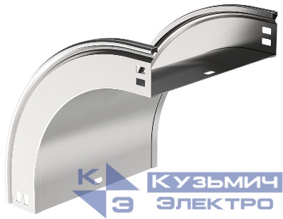 Угол для лотка плавный 90град. 200х100 В20 ESCA В20 IEK CPV41-0-90-100-200
