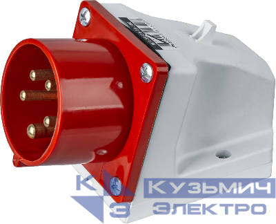 Вилка стационарная 16А 3P+N+PE IP44 14 320 NCA-SR515-16-380 Navigator 14320