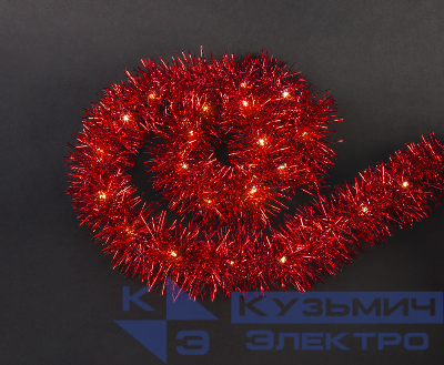 Гирлянда светодиодная "Мишура" 95 063 NGF-D047-01 красн. Navigator 95063