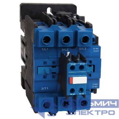 Контактор ПМ12-063150 УХЛ4 В 63А кат. 220В AC 2НО+2НЗ КЭАЗ 312366