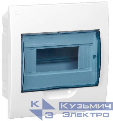 Корпус встраиваемый ЩРВ-П-8 Krepta 3 IP41 пластик. бел. IEK MKP12-V-08-40-20