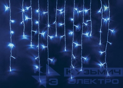 Гирлянда светодиодная "Бахрома" 93 690 NGF-D029-04 4.7х0.6м 240LED B IP44 BL Navigator 93690