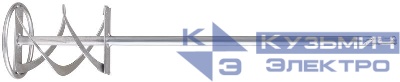 Миксер для краски и строительных смесей хвостовик SDS-PLUS 80х400мм MOS 04198М
