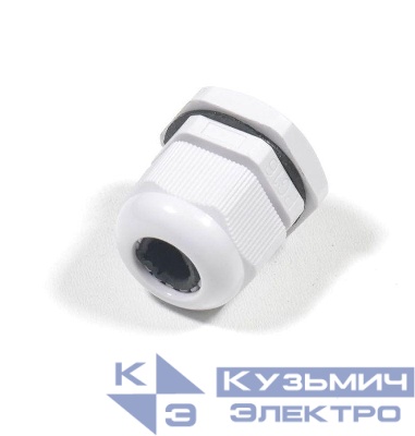 Сальник PG19 d12-15мм IP68 пластик. сер. ГОФРОМАТИК zeta30885