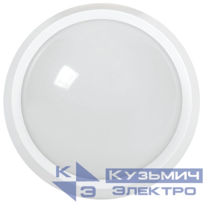 Светильник светодиодный ДПО 5070 28Вт 4000К IP65 круг бел. IEK LDPO0-5070-28-4000-K01
