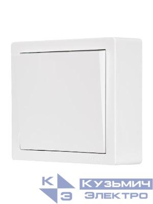 Выключатель 1-кл. ОП LETO бел. LEZARD 752-0200-100