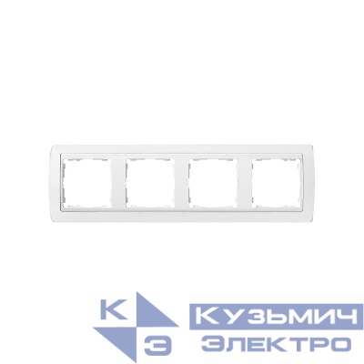 Рамка 4-м Simon82 бел. Simon 82640-30