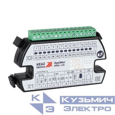 Модуль расширения OptiMer-M500-14DI КЭАЗ 351303
