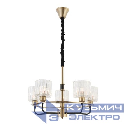 Люстра Maria 1026-205 5хЕ27 40Вт хрусталь классика Rivoli Б0052468