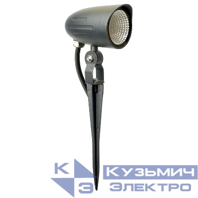 Светильник светодиодный SP2713 7Вт IP65 85-265В тротуарный на колышке зел. FERON 51765