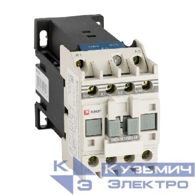 Контактор КМЭп 9А кат. 110В DC 1НО PROxima EKF ctr-s-9-110-p