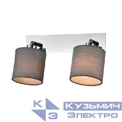 Светильник Perlita 7058-702 40Вт 2хE14 настен./потолочн. спот поворотн. с выключателем Rivoli Б0055009