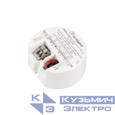 Блок питания ARJ-SP-16-PFC-R 15-42В 0.35-0.4А 16Вт IP20 пластик Arlight 048770
