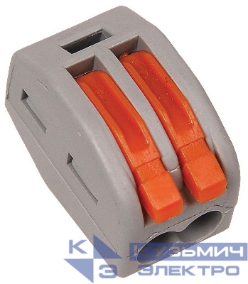 Клемма строительно-монтажная СМК 222-412 (уп.4шт) IEK UKZ-004-412