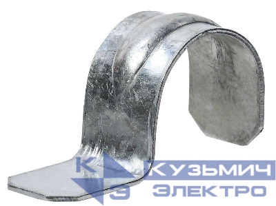 Скоба крепежная однолапковая d48-50мм для монтажн. пистолета метал. ELASTA IEK ET-MP40D-SO-048-01-050