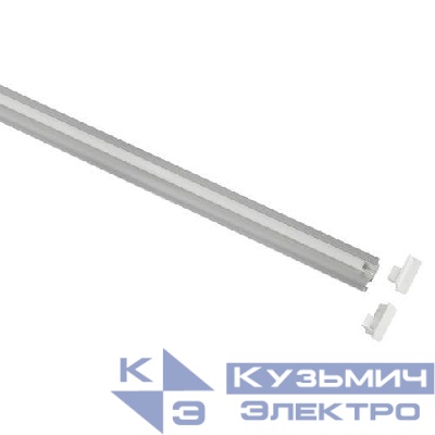 Комплект с врезным анодированным профилем 2309 23.5х9мм 2м Эра Б0062836