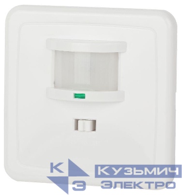 Датчик движения MD 020 бел. макс. нагрузка 500Вт угол обзора 140град. дальность 12м монитор бел. Эра Б0043797