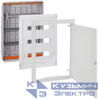 Щит СП 54мод. Тусо 686х518х125мм с метал. дверцей Ruvinil 68154М