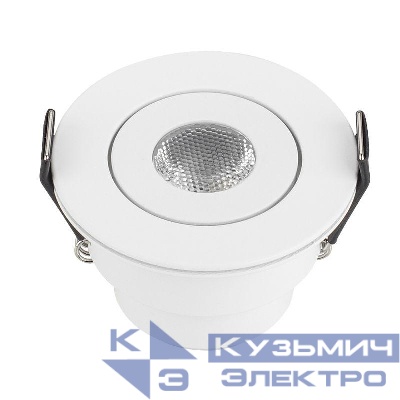 Светильник светодиодный LTM-R52WH 3W Day White 30deg (IP40 металл) Arlight 014914