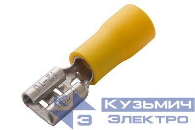 Клемма плоская изол. (гнездо) (VF 5.5-250) REXANT 08-0451