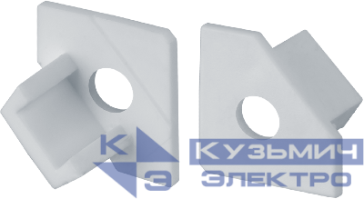 Заглушка 82 627 NPR-04-CUP- S (для профиля NPR-04 сквозная) Navigator 82627