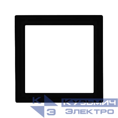 Вставка декоративная 1-м 2мод. Avanti для рамок из натуральн. материалов черн. DKC 4402822D