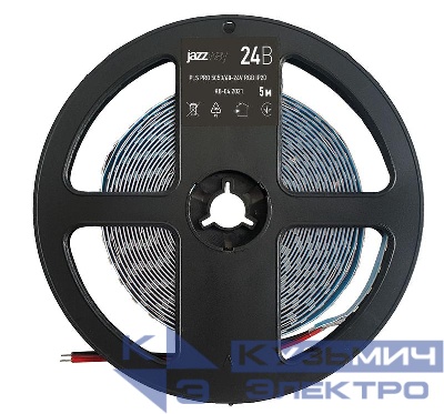 Лента светодиодная PLS Pro+ 5050/60 RGB разноцвет. 24В IP20 (уп.5м) Pro+ JazzWay 5033979