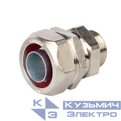 Муфта поворотная металлорукав-коробка DN 20 М25х1.5 наружн. резьба DKC 6014-25G