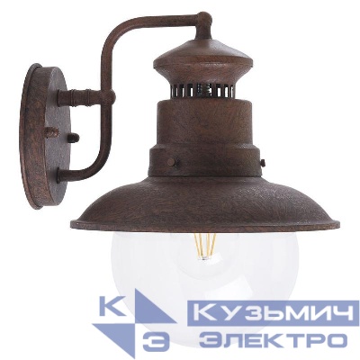 Светильник PL571 60Вт IP44 230В садово-парковый коричн. FERON 11625