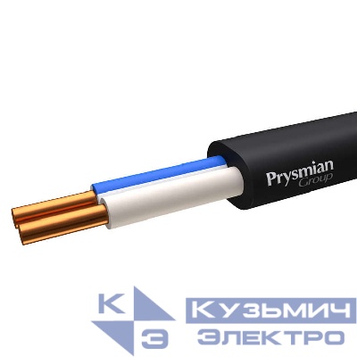 Кабель ВВГ-Пнг(А)-LS 2х2.5 ОК (N) 0.66кВ (бухта) (м) РЭК-PRYSMIAN 1602050101