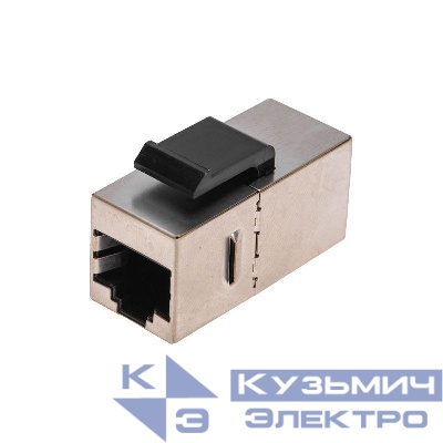 Адаптер проходной Keystone Jack RJ-45(8P8C) FTP кат.6 PRO Rexant 02-0109