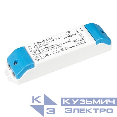 Контроллер плавного включения SPV-SS-48018 DC/DC 12-48В 18A IP20 пластик Arlight 032555(1)
