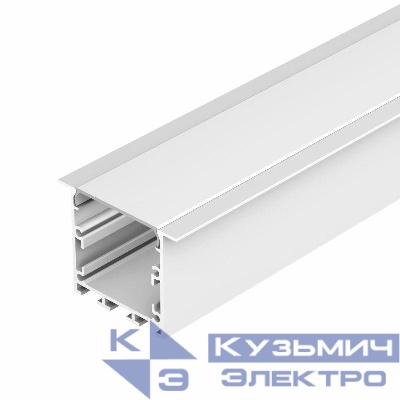 Профиль LINIA49-F-M-3000 WHITE L3000 алюм. Arlight 055396