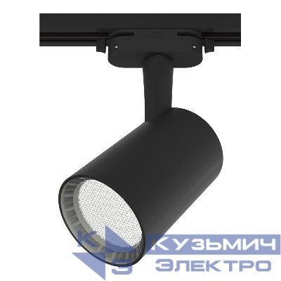 Светильник трековый светодиодный ARTLINE поворотный 90х90х130мм 30Вт 2550Лм 4000К 230В алюм. 17кв.м черн. Ritter 59736 4