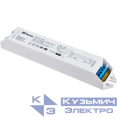 Аппарат пускорегулирующий электронный (балласт) 2х36Вт T8/G13 230В EB52 FERON 21524