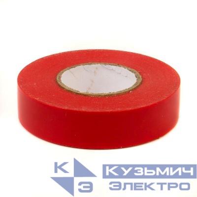 Лента изоляционная ПВХ 19х0.15 (20м) в рулоне красн. DKC PVC192015RD